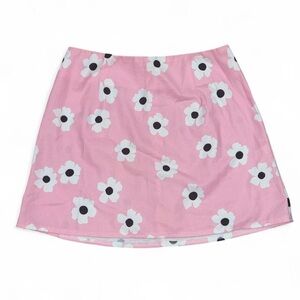 Princess Polly Pink Floral Mini Skirt